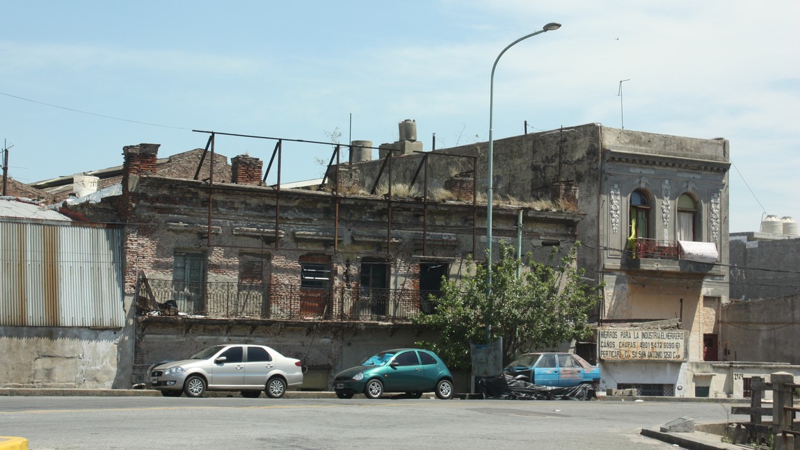 Seemingly abandoned factory