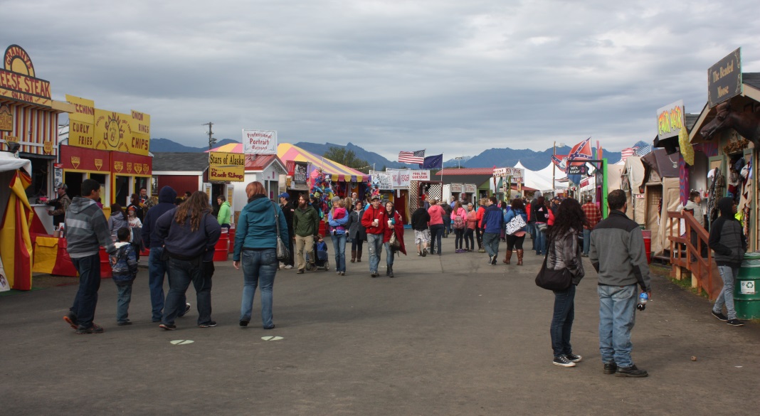 You won't go hungry at the fair
