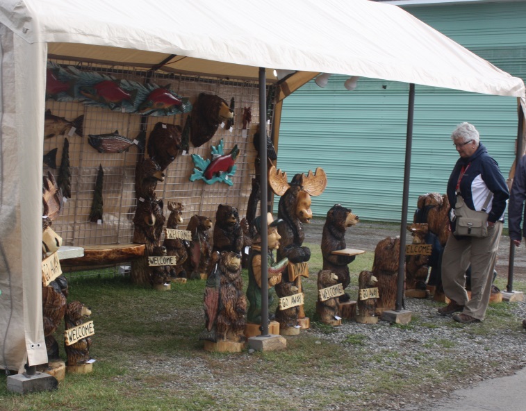 Wooden chainsaw carvings for sale