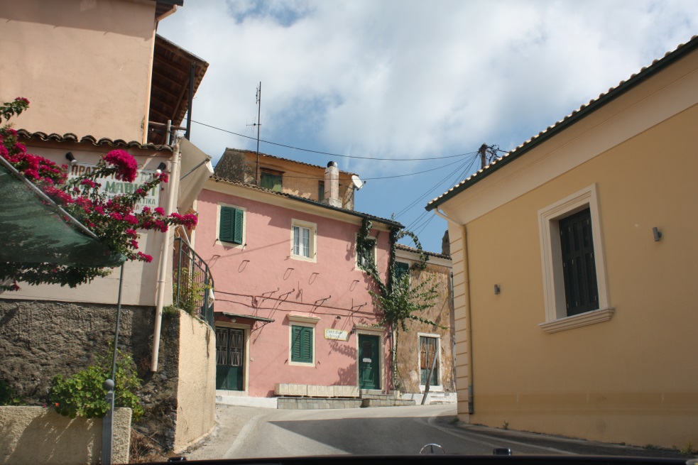 Driving through Achilleio