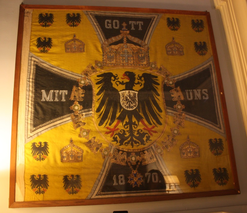 Original flag from the SMY Hohenzollern