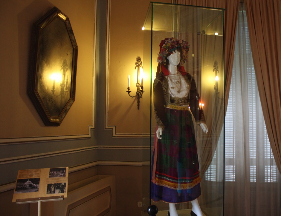 Old dress and mirror