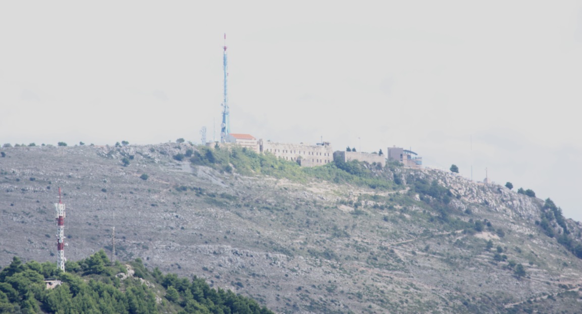 Imperial Fort at the top of the hill