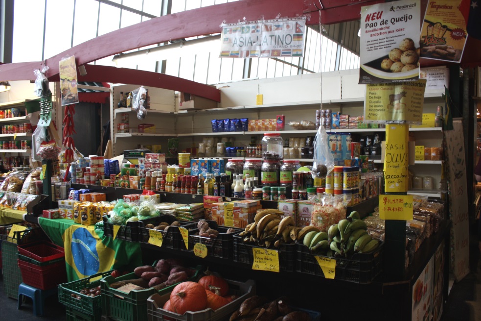 An Asian - Latino store