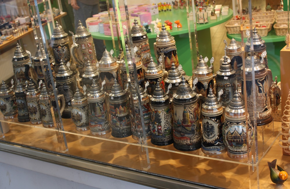 Some fancy German steins