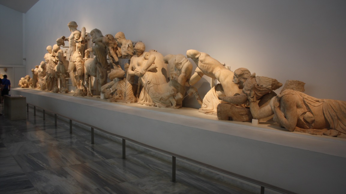 The east Pediment of the Temple of Zeus