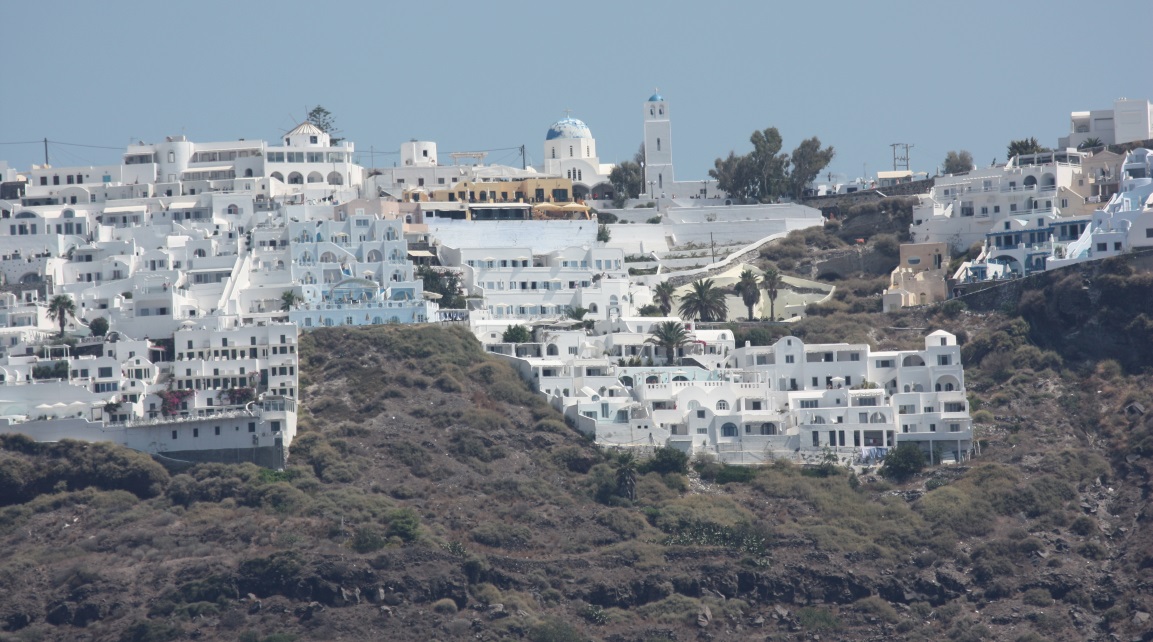 The town of Thera