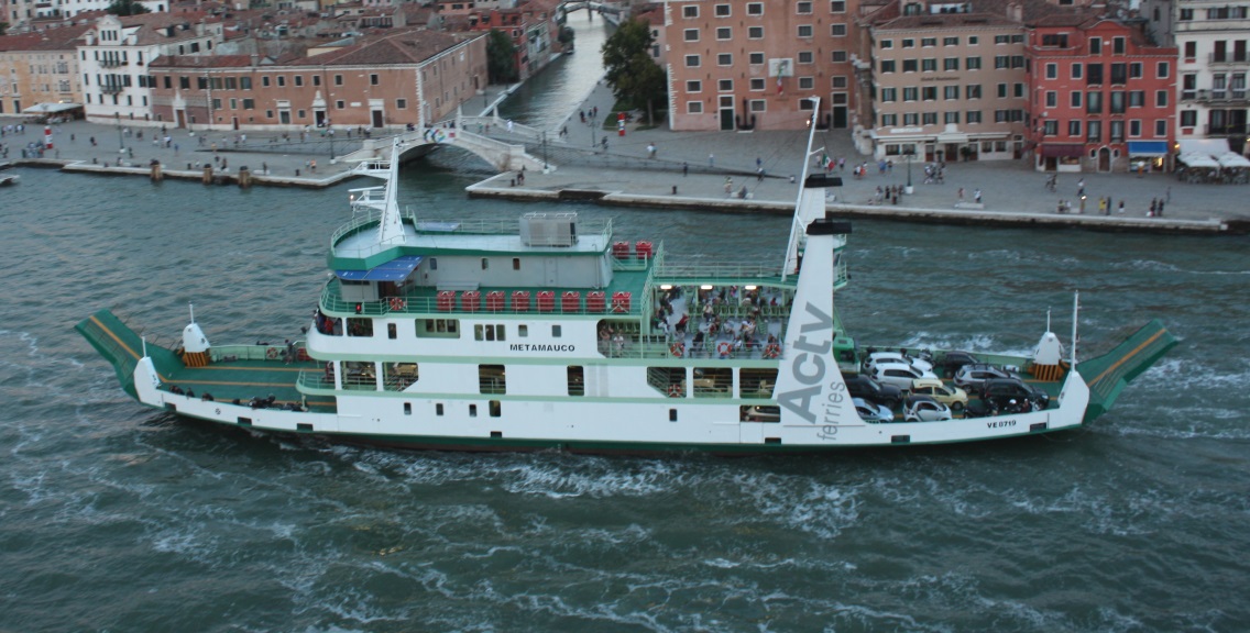 The ACTV ferry Metamauco