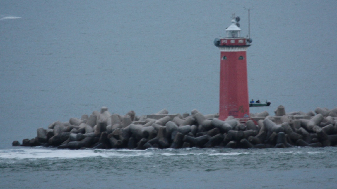 Lighthouse at the entrance to the Laguna Veneta