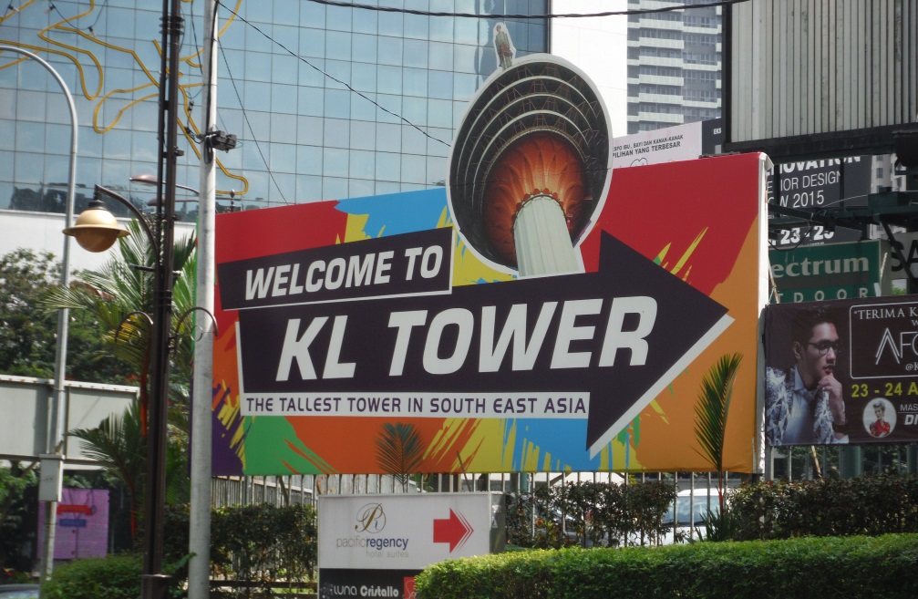 Advertisement for the KL Tower