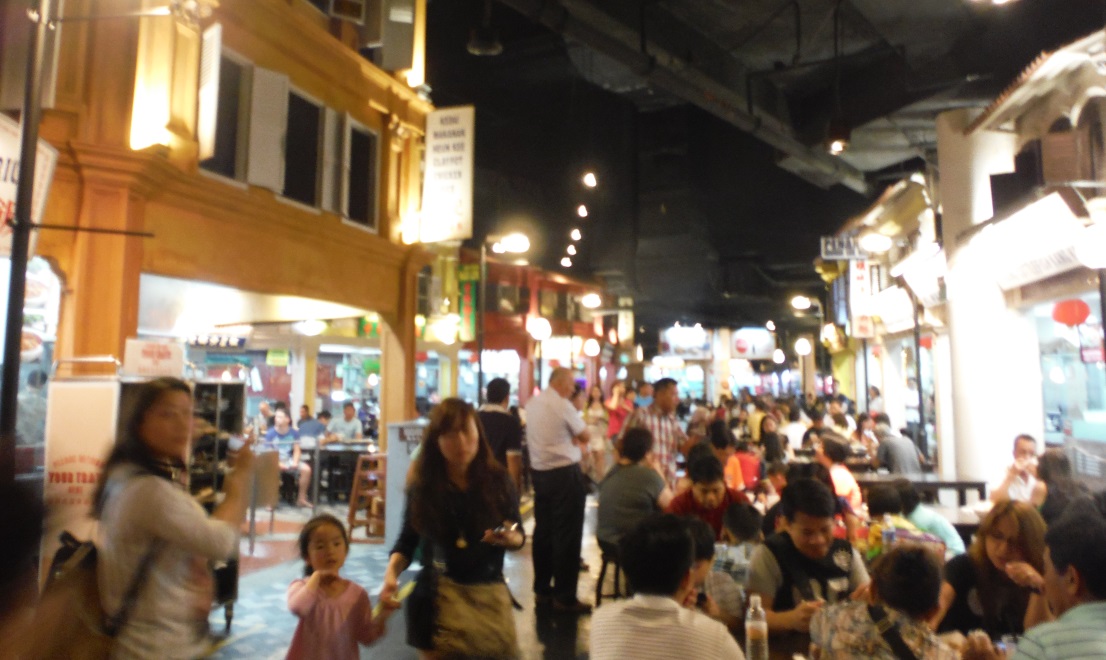 Inside the Malaysian Food Street