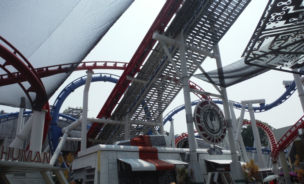Unfortunately the Battlestar Galactica roller coaster was closed