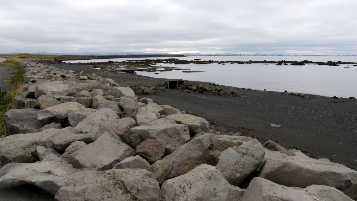 Looking back toward Reykjavik