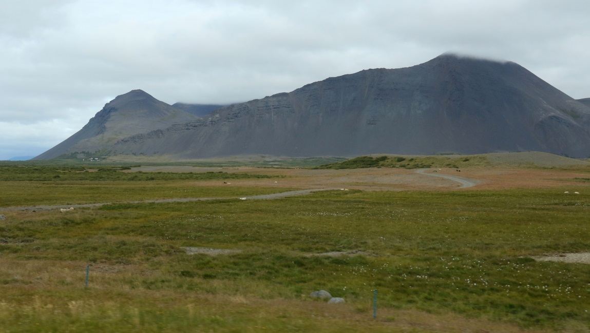 Bl�kollur Mountain East of Hofn