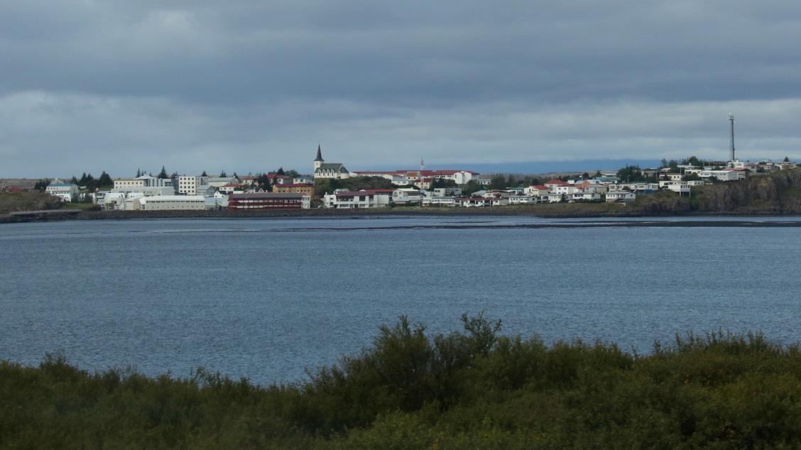 Another close view of Borgarnes