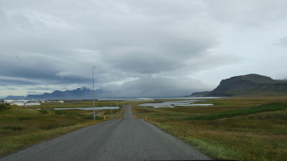 Passing through Hellissandur