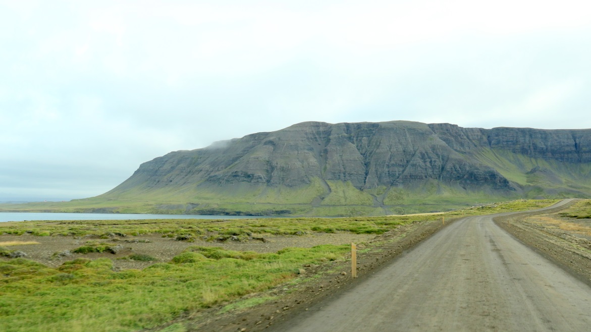 Approaching Álftafjörður Bay