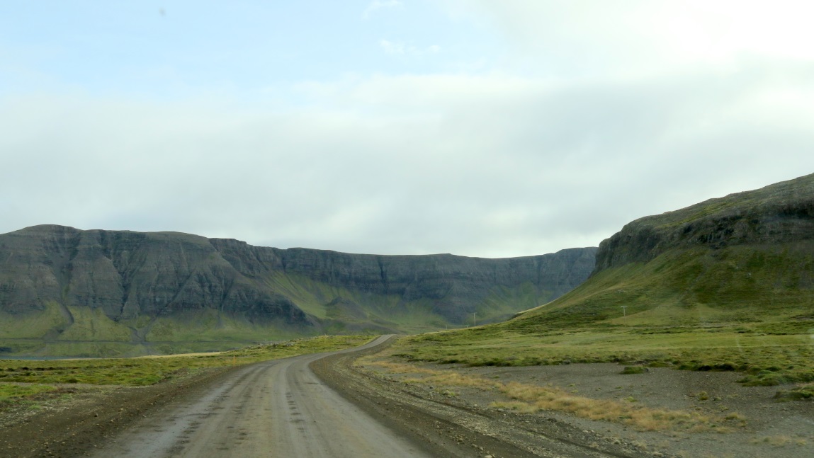 Eyrarfjall Mountains are taller