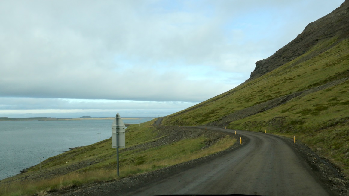 Fun road on the side of the hill