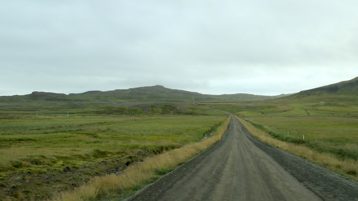 Flat area at the end of this peninsula