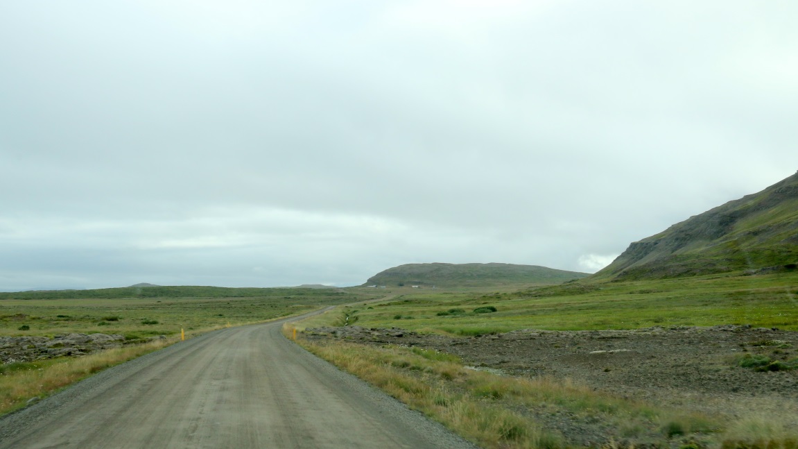 Five miles West of Breidab�lsstadur