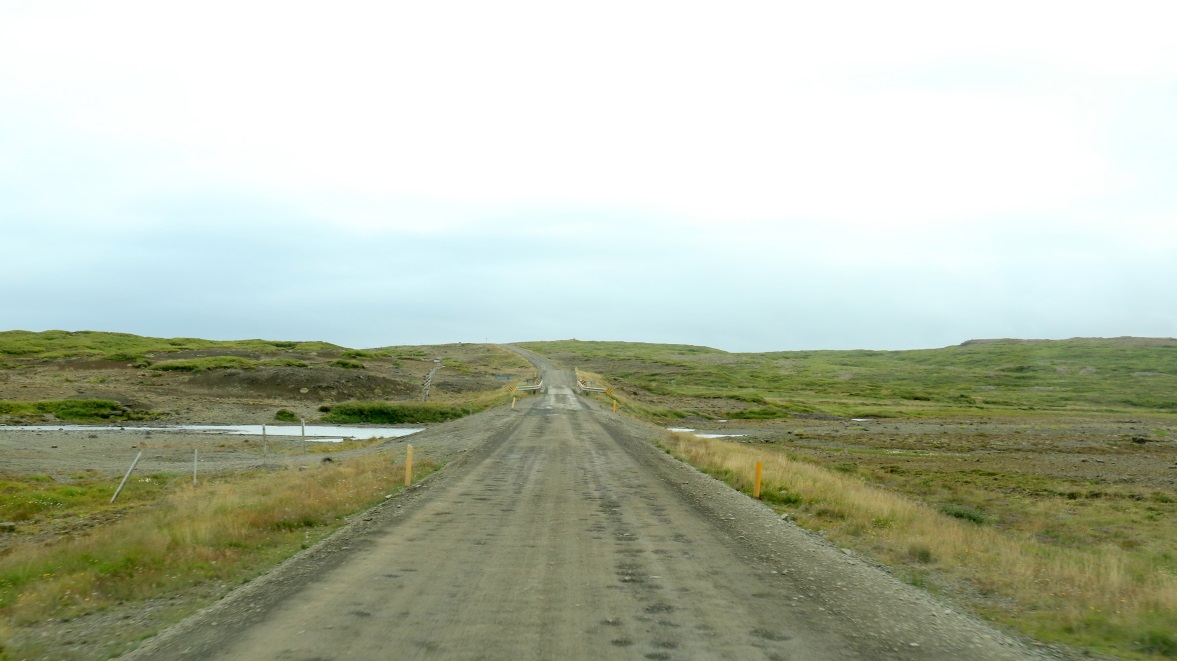 Route 54 crosses Valshamars� stream