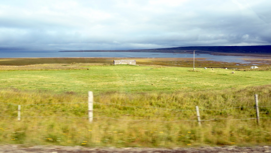 Abandoned farm building