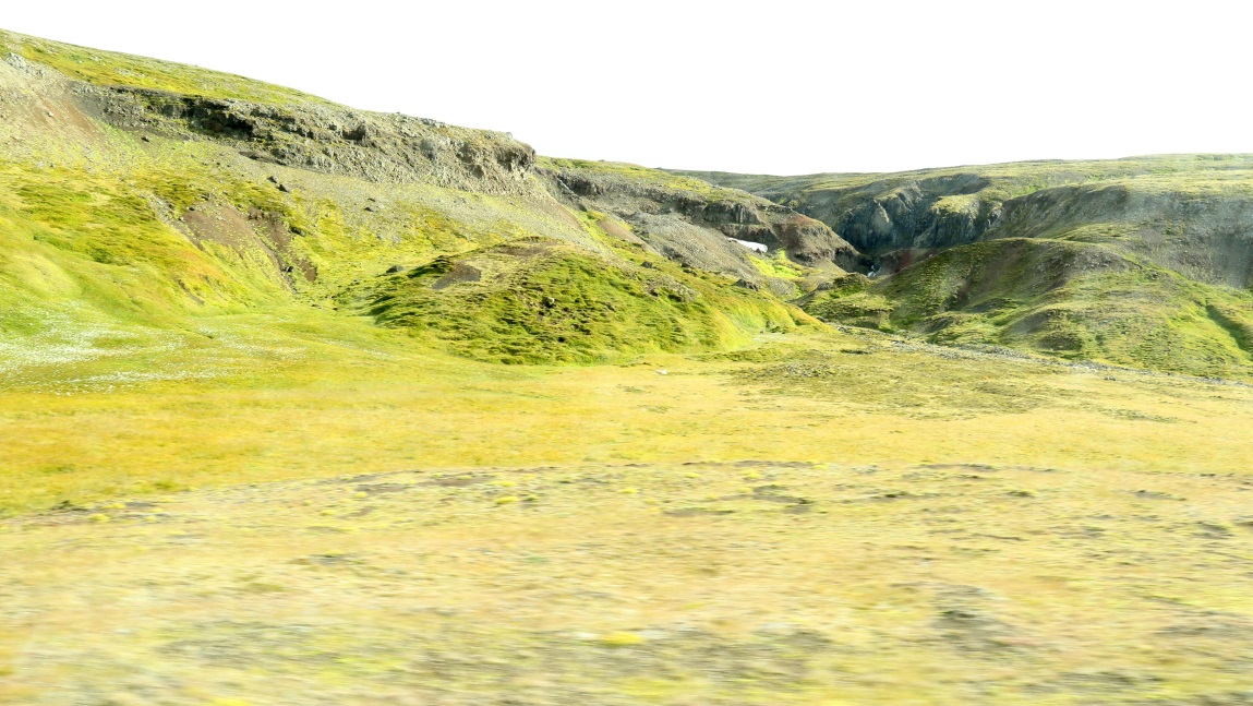 No farms up here in the hills