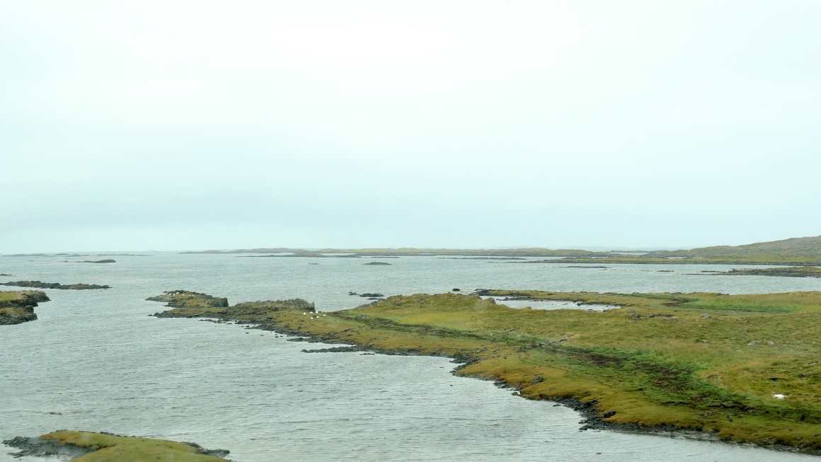 Glacier formed rocks