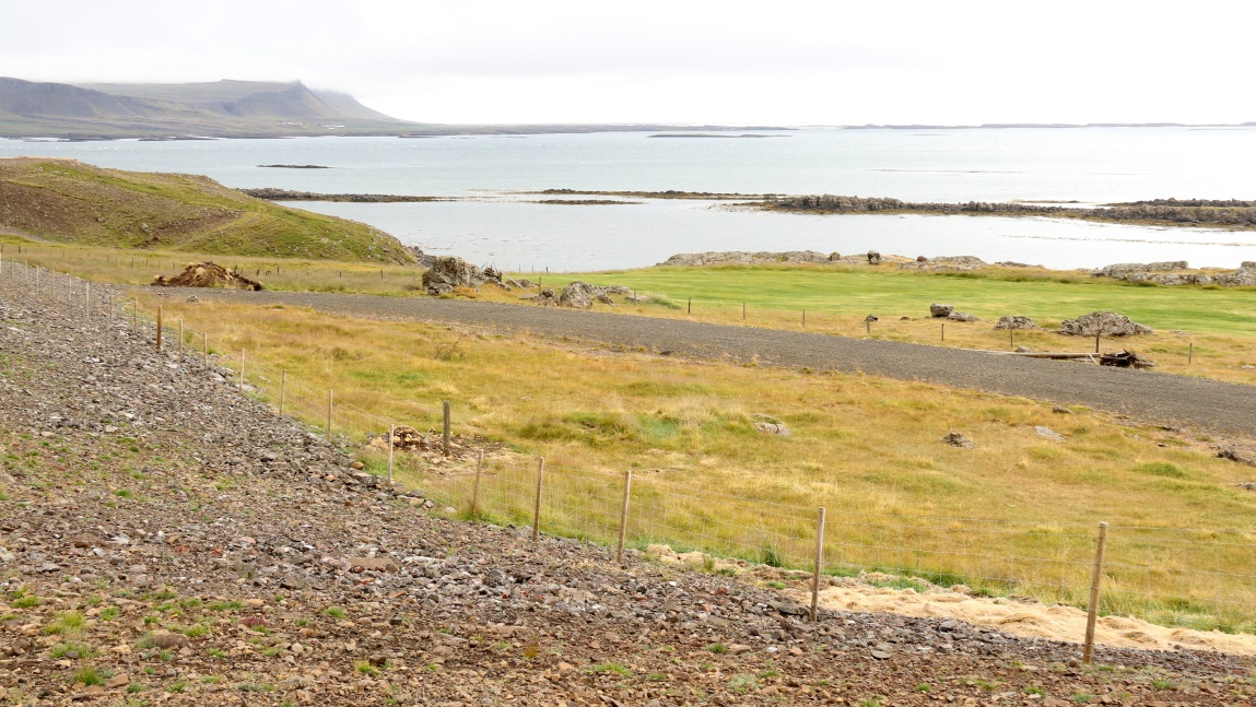 Route 60 reaches the tip of a spit of land