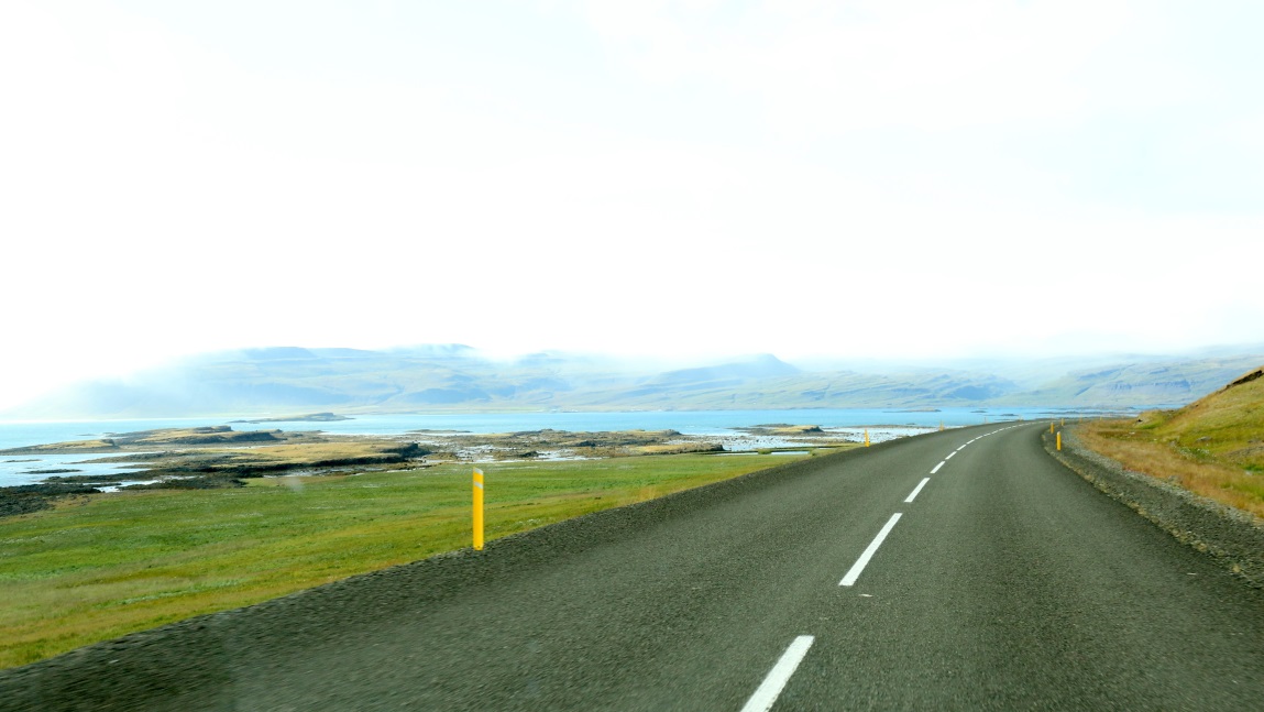 Heading straight West