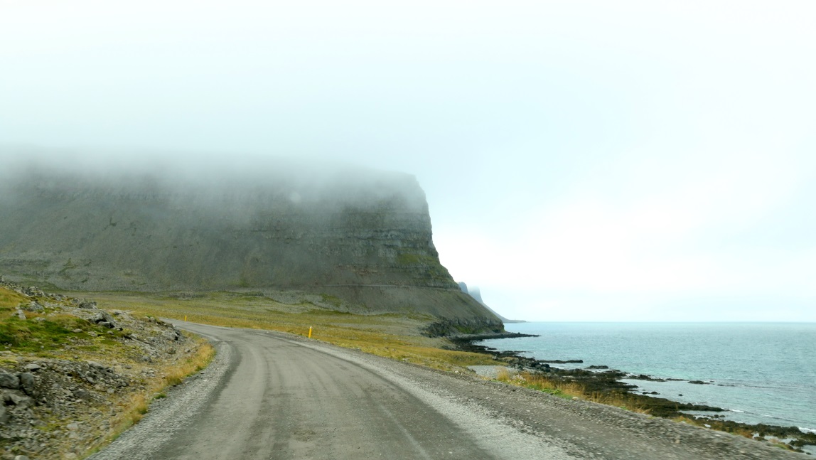 Cliffs are very tall