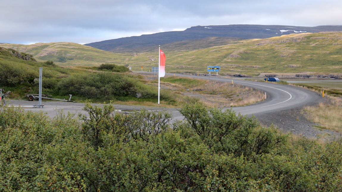 Looking back down Route 62