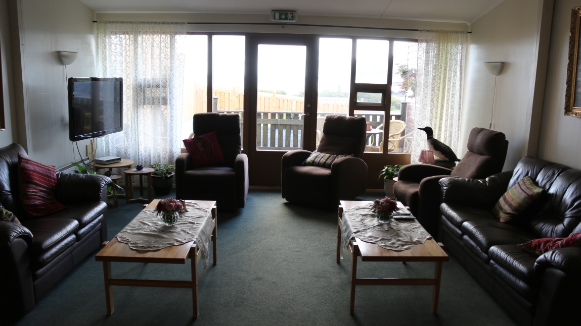 Seating area in the Hotel Fl�kalundur