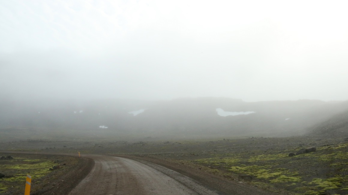 Patches of snow