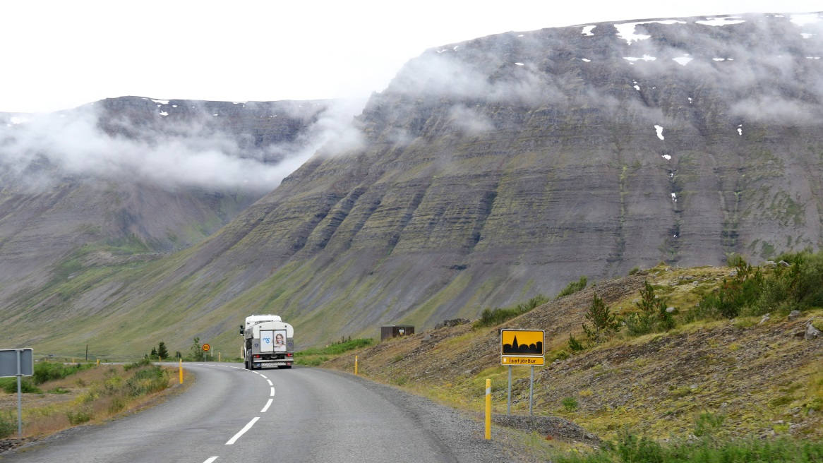 Arrival in �safj�r�ur