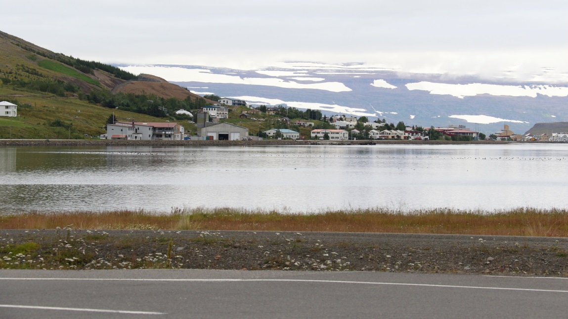 View of �safj�r�ur