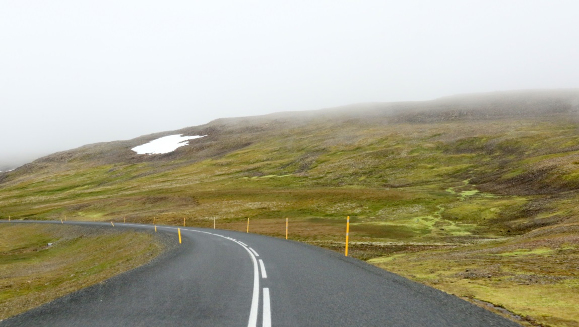 Mile past the intersection