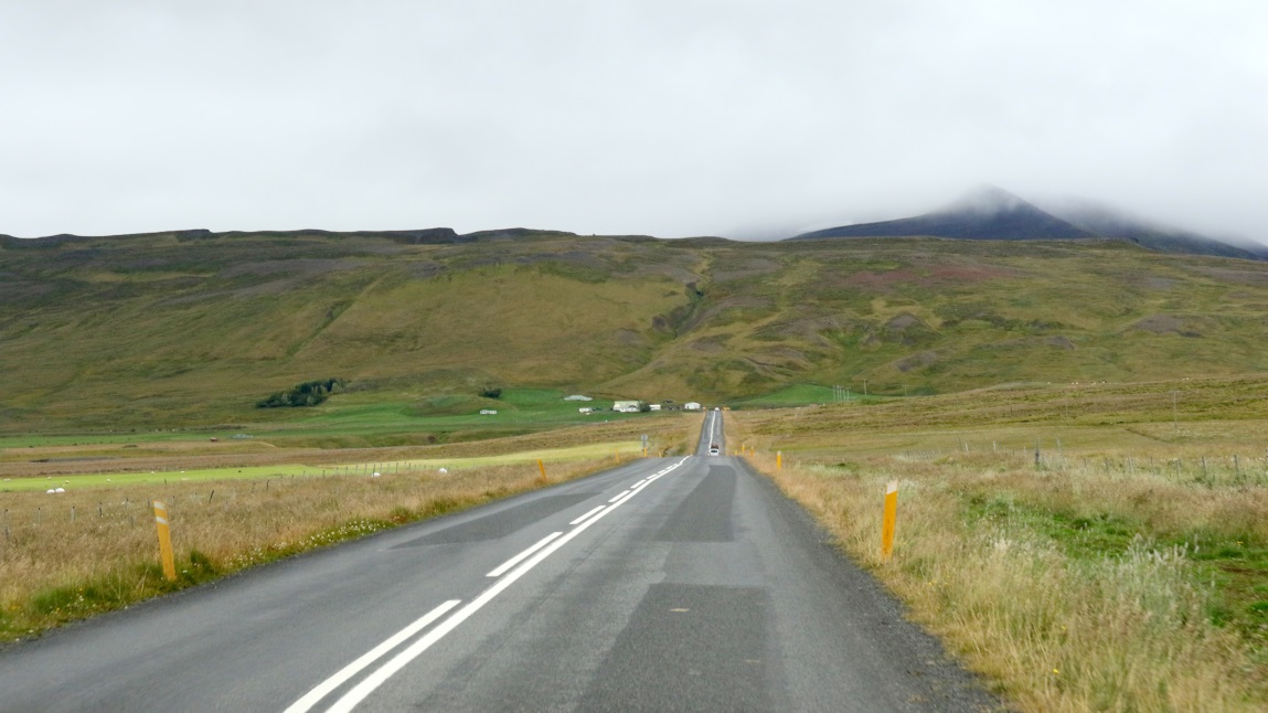Colorful rolling hills