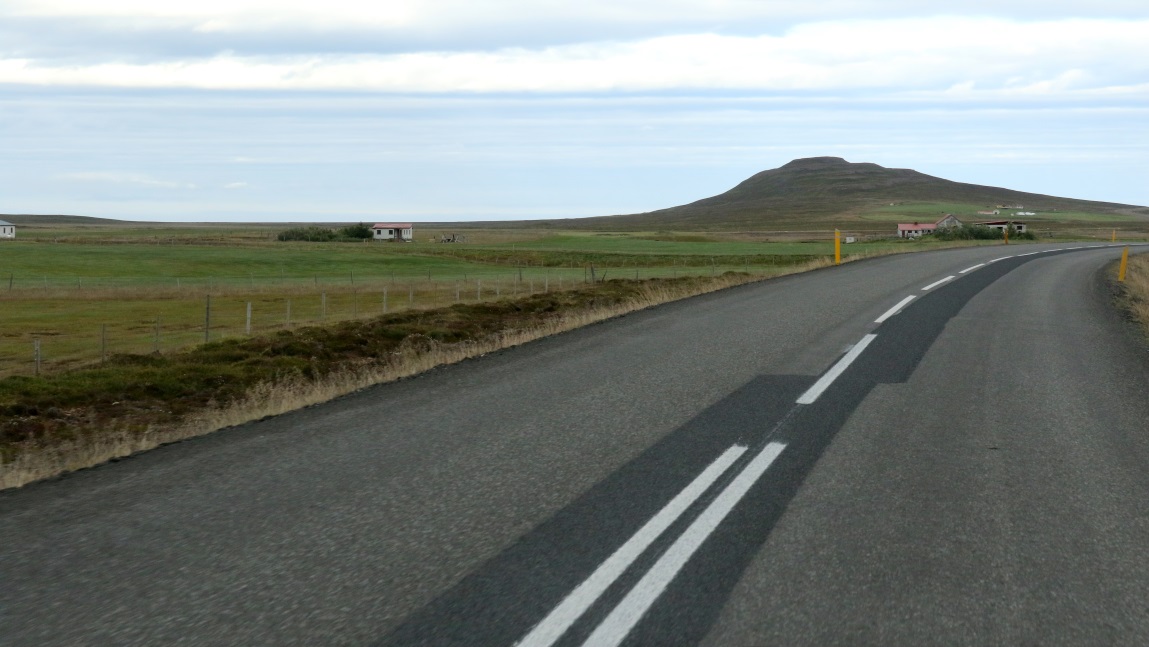 Hill by the town of Fell