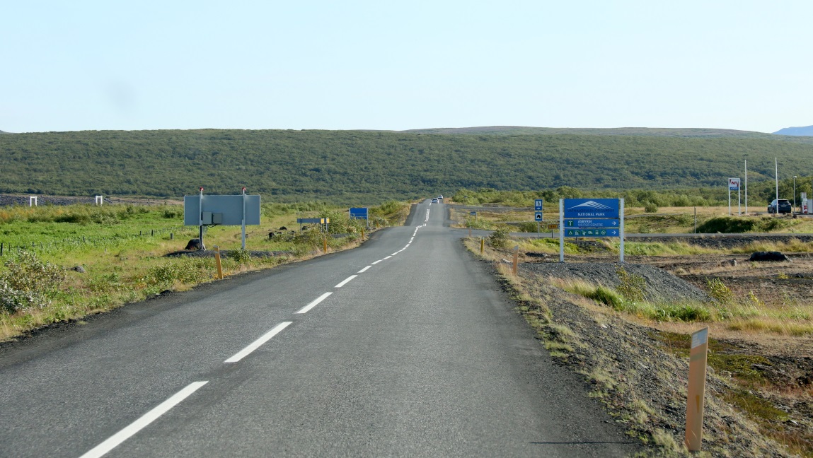 Entrance to Asbyrgi