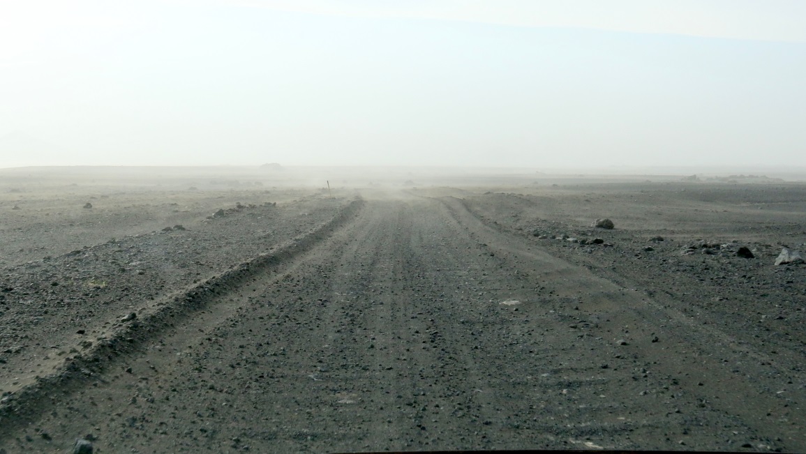 Visibility is very low