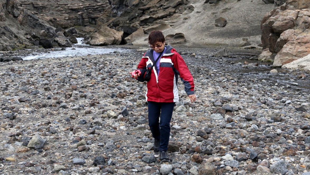Walking carefully