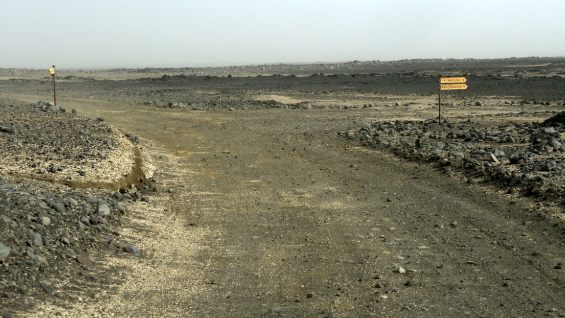 Intersection of Routes F88 and F910