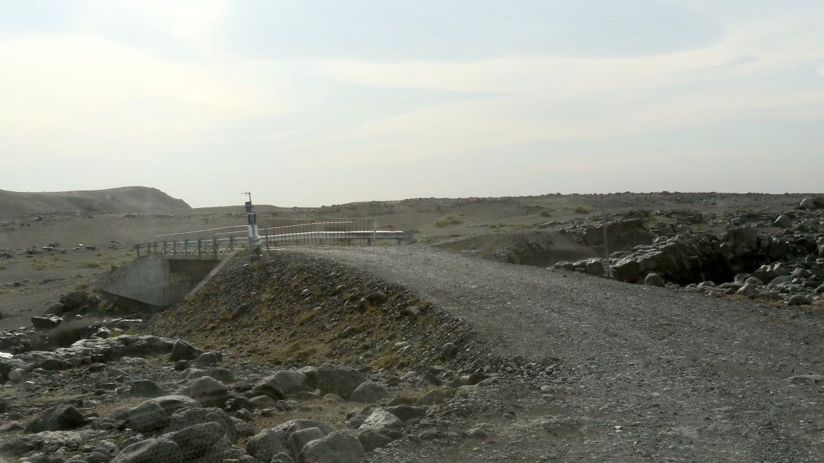 Interesting gated bridge