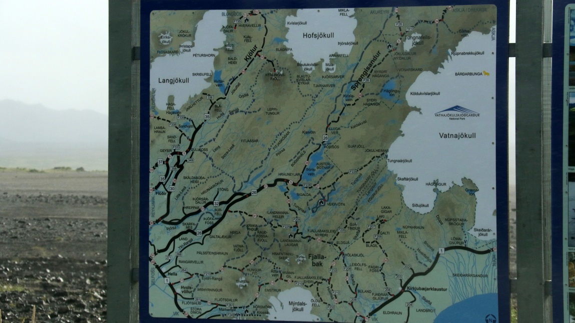 Map of the area