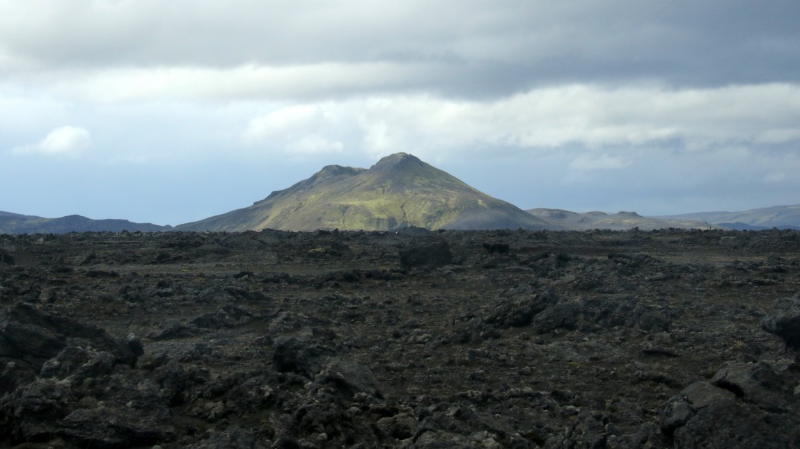 Distant mountain