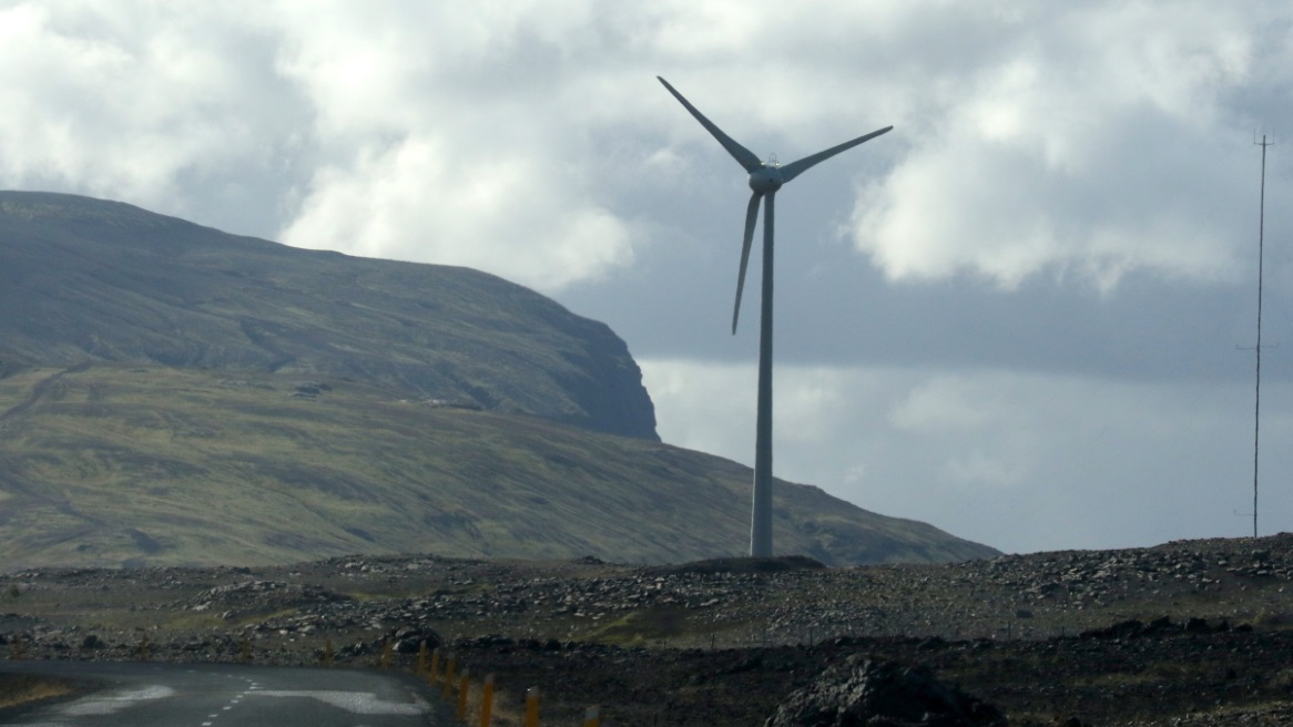 B�rfell wind turbines