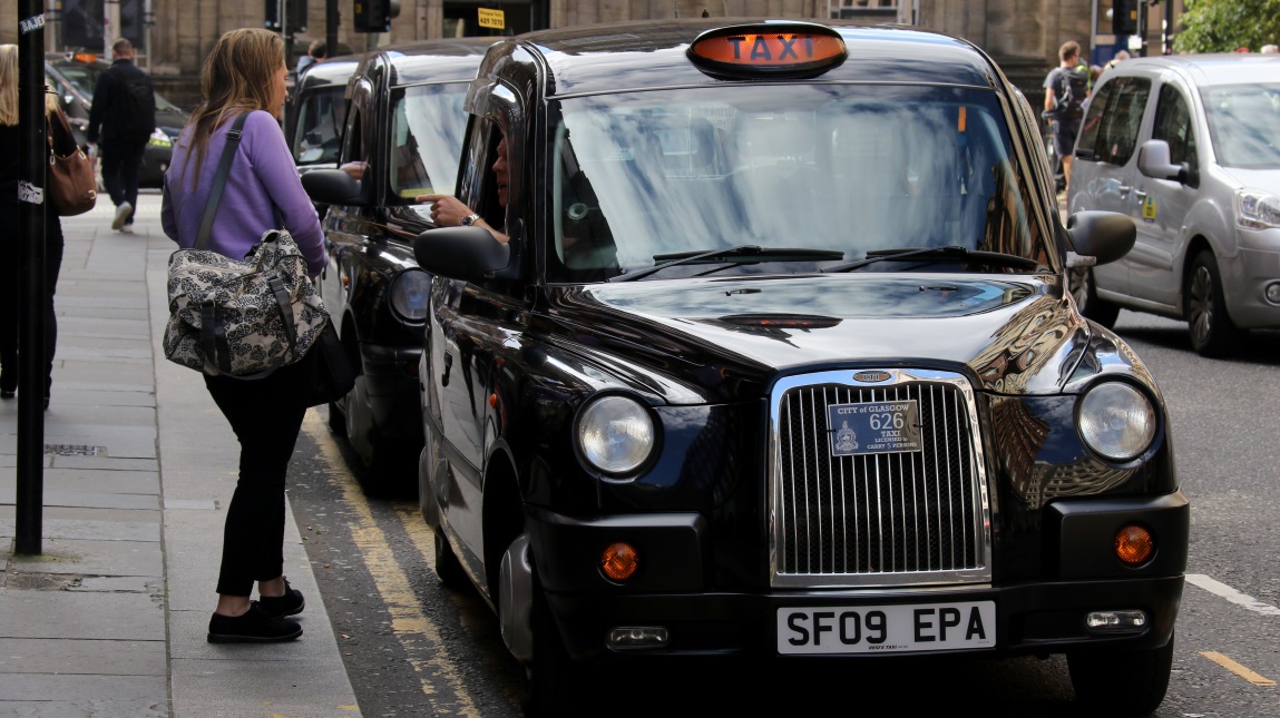 Glasgow city taxi
