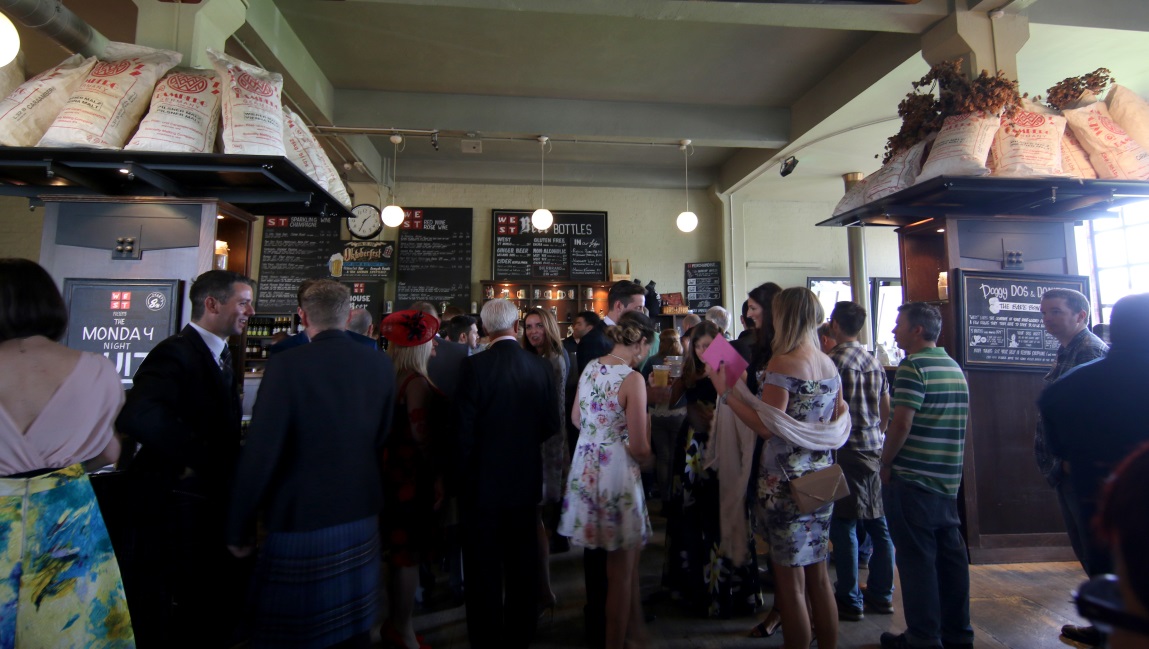 Inside West Brewpub and Restaurant